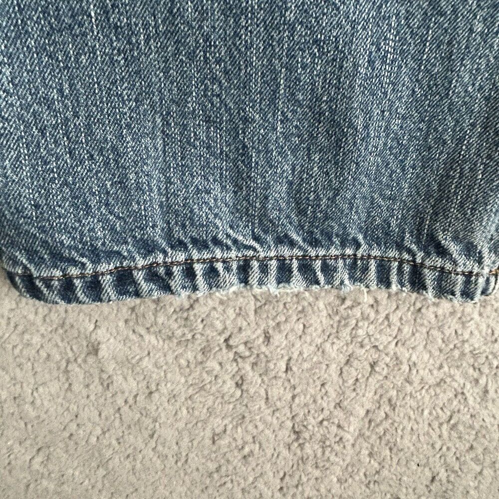 Eddie Bauer Fleece Lined Jeans Mens 38 X 32 Relaxed Fit Denim Outdoor Hunting - Picture 16 of 16